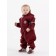 Combiason children's demi-season Rant Cyclone, height 92 cm, burgundy-red color