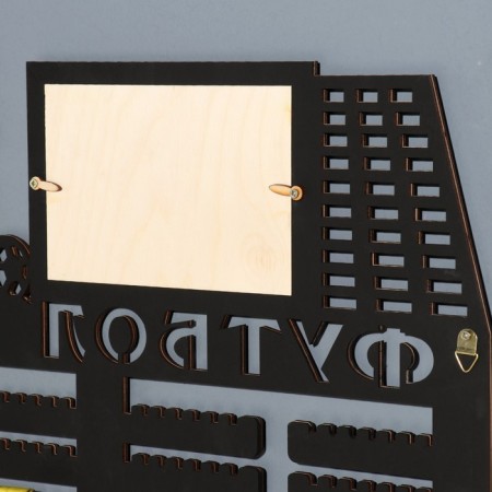 Moar with photo "Football" black, 47x27.5 cm-2