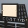 Moar with photo "Football" black, 47x27.5 cm