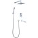The LMARK CONTEST LM5822CW shower system, built -in, tropical shower, shower, chrome 981576