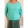 Female jumper, size 42, turquoise color