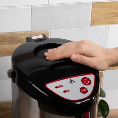 Thermopotes Luazon Let-4001, 750 W, 4.8 l, 3 methods of water supply, gray-4