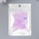 Glass 8/0 "Marshmallow. Matte. Cyclomen" 10 g