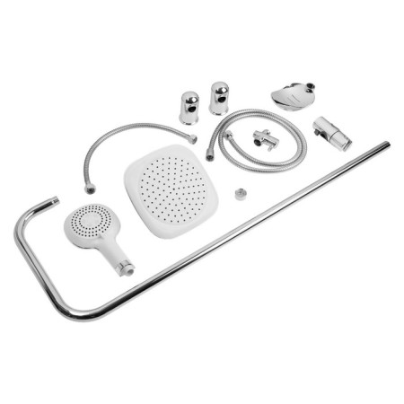 Soul system Zein Z4312, tropic and hand watering can 3 modes, hoses, stand, soap dish, chromium-13