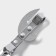 Open - a corkscrew “Assistant”, 14 cm, silver color