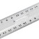Ruler with a holder of 20 cm, transparent