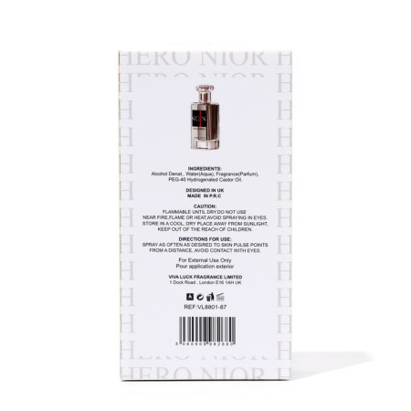 Male toilet water Nioro Hero, 100 ml-5