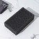 Body sponge "Secret of Beauty", hard, anti -cellulite, black color
