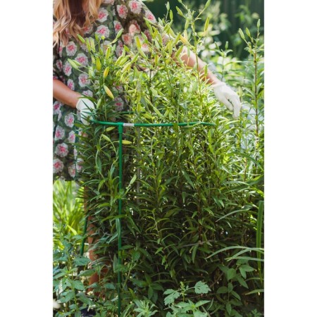 Builder, d = 50 cm, h = 100 cm, leg d = 1 cm, metal, green, treniop-1