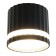 Ceiling light Feron HL365, IP20, GX53, 12 W, 85x85x75 mm, black color black
