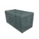 Puff with a lid and weight, 800 × 400 × 420 mm, Dakota velor, Mint color