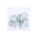 Kitchen car wash Accoona AB4545, mortise, thickness 0.6 mm, 450x165 mm, glossy