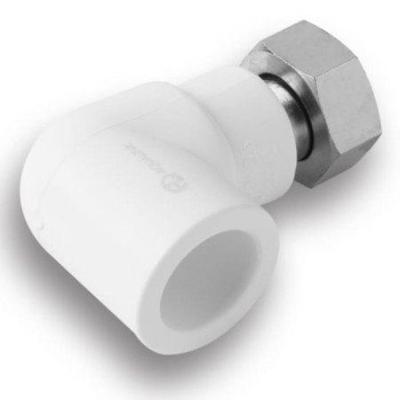 Aqualink square, polypropylene, d = 20 mm x 3/4 ", with a pitch nut-5