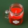 New Year's candle in a jar with a handle "Winter Patterns", the aroma of Babble Drama