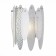 Sconces st. SL1224.101.02. Lastra. 2x60 watts, E14, 24x36 cm, chromium color