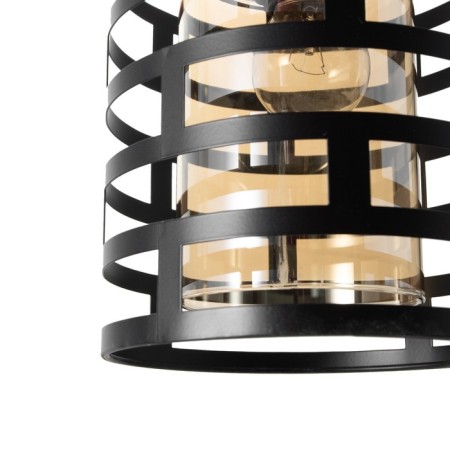 Lamp Bayerlux 2105/1bk E27 40W Black 12x12x100 cm-4