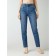 Women's jeans with a high landing CONTE Elegant Relaxed Mom, size M, color MID Blue
