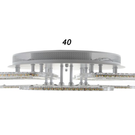 Causteen with PDU 1096/6+3wt LED 378W Dimmer white 71x71x11 cm Bayerlux-6