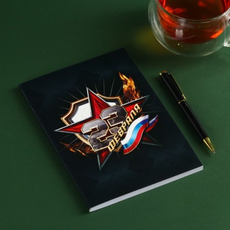 Set “Best Defender”: Black Tea 20 g. Thermostatic 350 ml., Diary 80 sheets, pen-2