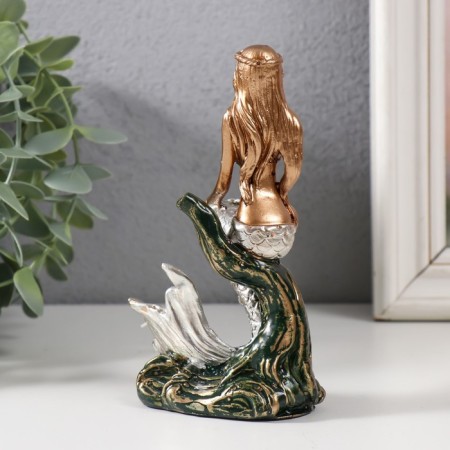 Polystone souvenir "Mermaid on the Wave" mix 7.8x5.2x13.5 cm-3