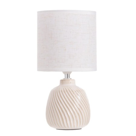 Table lamp "Kenya" 1x40W E14 beige 13x13x25cm-5