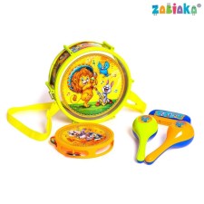 A set of musical instruments 