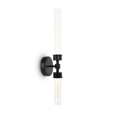 Bra Maytoni Mod116wl-L7B3K, 2xLED, 7W, 10.8x12x56.6 cm, 600lm, Black Color Black-4