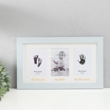 Photo frame wood, glass 10x15 cm with a place for prints 