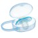 Nipple - orthodontic dummy with a container, +3 months., Blue color