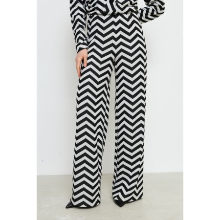 Female set: cardigan, trousers, size 54-4
