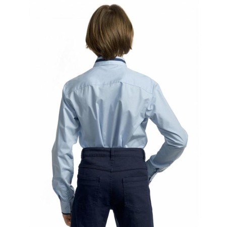 Pelican boy shirt, height 122 cm, blue color-1