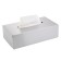 Boxing for cosmetic napkins Axentia, z Adquection, stainless steel, size 24.5x13x7 cm