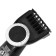 Trimmer KitFort KT-3101, for beard/mustache, 1 nozzle, from battery, black-violet