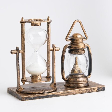 Sanding clock "kerosene", souvenir, 15.5 x 6.5 x 12.5 cm-1