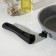 Sleeping pan “Marbl”, D = 24 cm, glass cover, removable handle, anti -stick coating