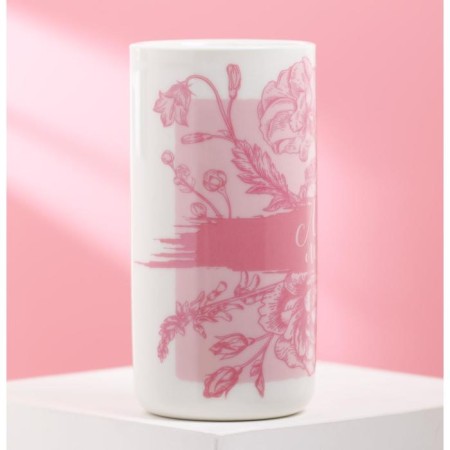 Ceramic glass "Beloved Mommy", 250 ml, white color-1