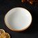 Porcelain deep Magistro "Cerera", 700 ml, D = 18.5 cm, Orange color
