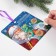 Christmas tree suspension with the wishes “everything will fulfill the New Year”, Scretch-layer, 13 x 13 cm