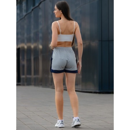 Women's shorts ise, size 50 cm, gray color-9