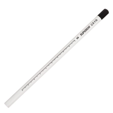Coal black pencil 8V, white body-1