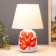 Highway lamp 16536/1RD E14 40W white-red 17.5x17.5x26.5 cm Risalux