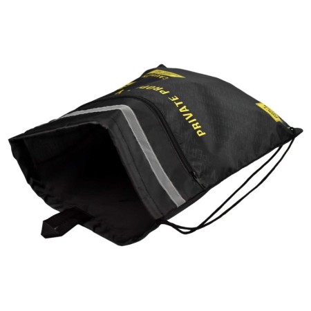 A bag for shoes with a pocket of 480 x 360 mm, Phoenix, a reflective strip, with a private handle "Private"-2