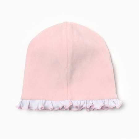 Baby hat, pink color, size 38-40 (1-3 months)-2