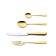 ALCANTARA GOLD cutting devices set, 24 items
