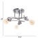 Luer "Jeannet" BP 3x40W E27 Chrome Model: 2800064