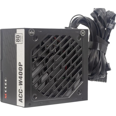 ACCORD ATX 400W ACC-W400P 80 Plus White (20+4pin) 120mm fan 6xSata-1