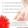 Massage ALYTOP "Hedgehog", D = 5 cm, 17 g, red color
