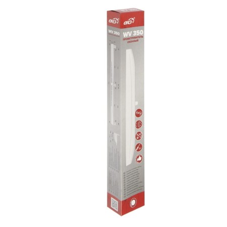 Window venturer Era WV350 White, adjustable with a filter, plastic, white-7