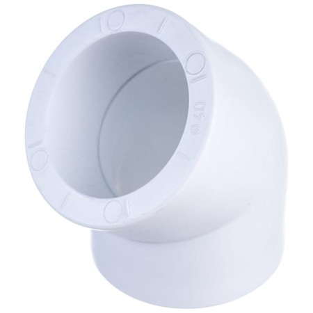 Sugnar "Politek", polypropylene, d = 40 mm, 45 °