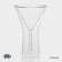 Martini glass glass with double walls Magistro "Ice", 170 ml, 10.3 × 15.7 cm